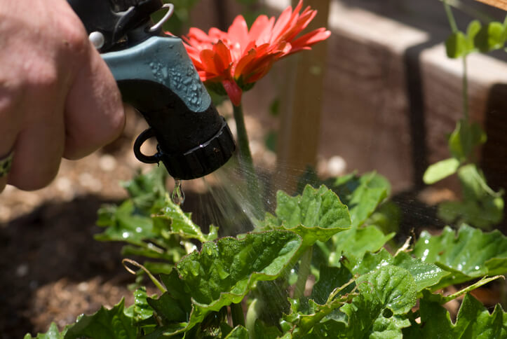 Wasserversorgung im Sommer