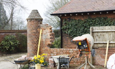 Gartenmauer - Schäden und Risse reparieren